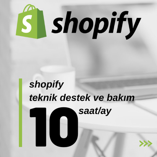 Shopify Teknik Destek ve Bakım (10 saat/ay)