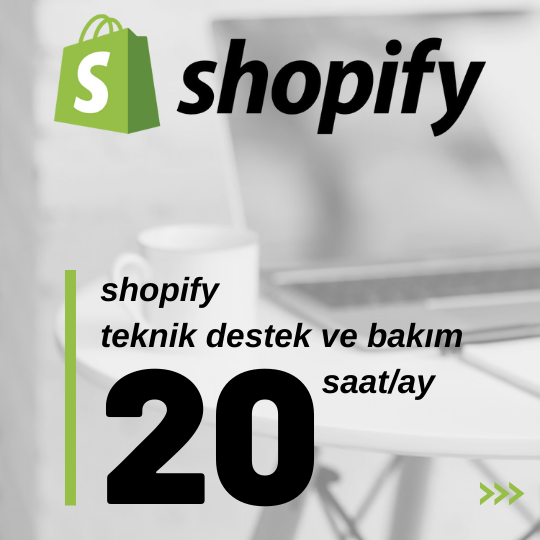 Shopify Teknik Destek ve Bakım (20 saat/ay)